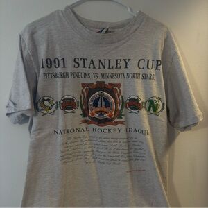 1991 Stanley cup tshirt